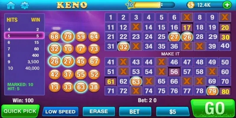 Game Keno F8bet Lớn - Nhỏ